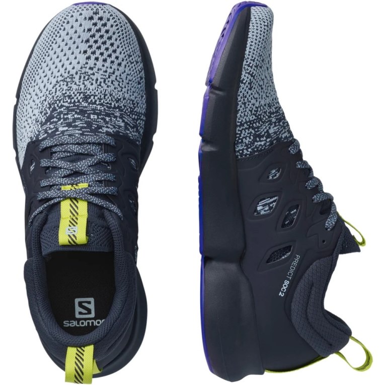 Salomon Predict Soc 2 Men's Running Shoes Navy | CA 63F89